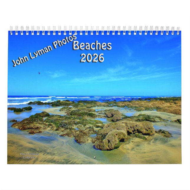 Calendrier 2026 Beaches Calendar (Protection)