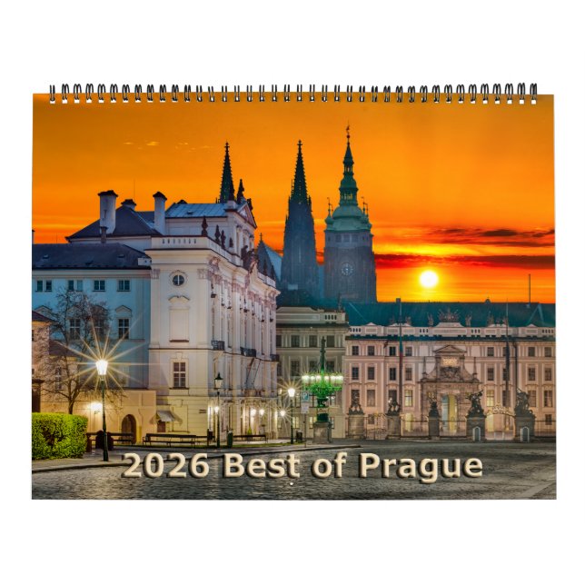 Calendrier 2026 Best of Prague Calendar (Protection)