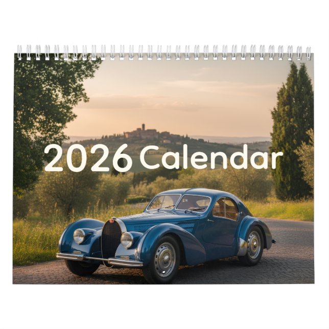 Calendrier 2026 British Classics  (Protection)