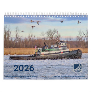 Calendrier 2026 Calendar - NYS Marine Highway