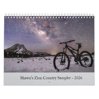Calendrier 2026 Calendar - Shawn's Zion Country Sampler