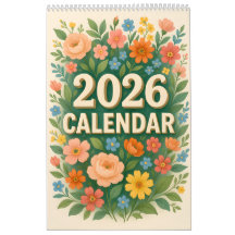 2026 Christian Floral with Personalization