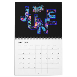 Calendrier 2026 Commencez l'année BRIGHT avec cette lumière é