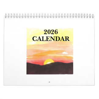 Calendrier 2026 Custom Photo Calendar