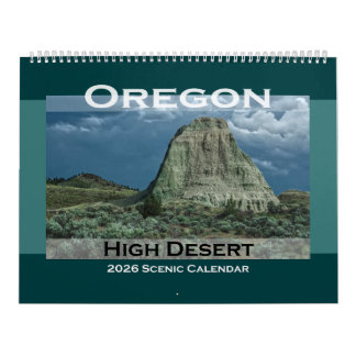 Calendrier 2026 du haut désert de l'Oregon