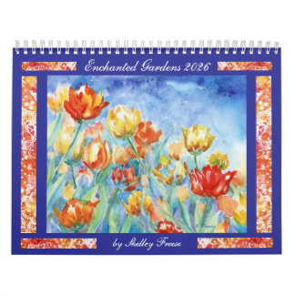 Calendrier 2026 Enchanted Gardens Calendar