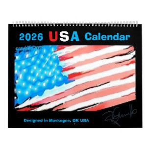 Calendrier 2026 États-Unis