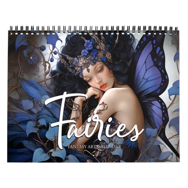Calendrier 2026 Fairies 2 Imaginaire Art Calendar (Protection)