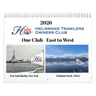 Calendrier 2026 Helmsman Trawlers Owners Club Calendar