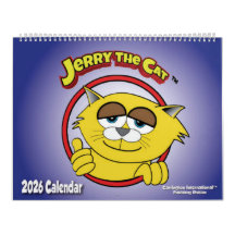 2026 Jerry The Cat Calendar