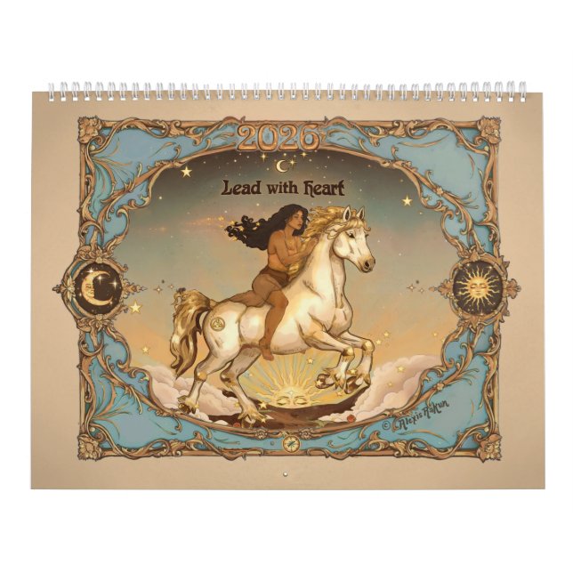 Calendrier 2026 Manifest Calendar | “Beauty, Power & Vision”  (Protection)