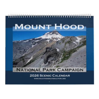 Calendrier 2026 Mount Hood National Park Campaign Calendar