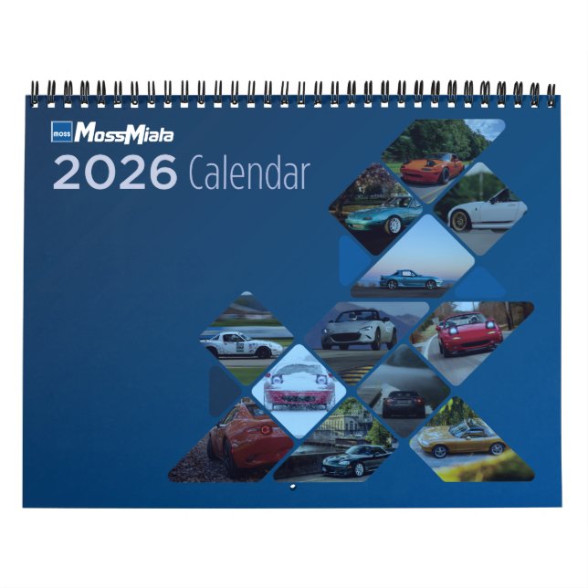 Calendrier 2026 MX-5 Miata Calendar (Protection)