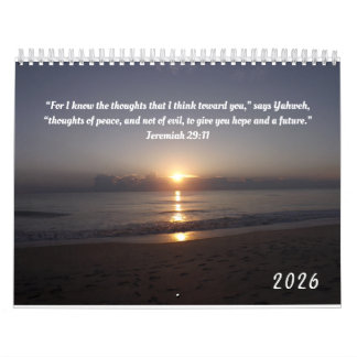 Calendrier 2026 Nature's Blessings Calendar