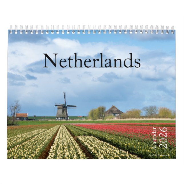 Calendrier 2026 Netherlands landscape photography (Protection)