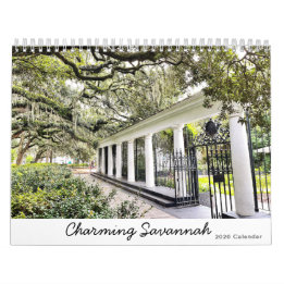 Calendrier 2026 New Charming Savannah Calendar