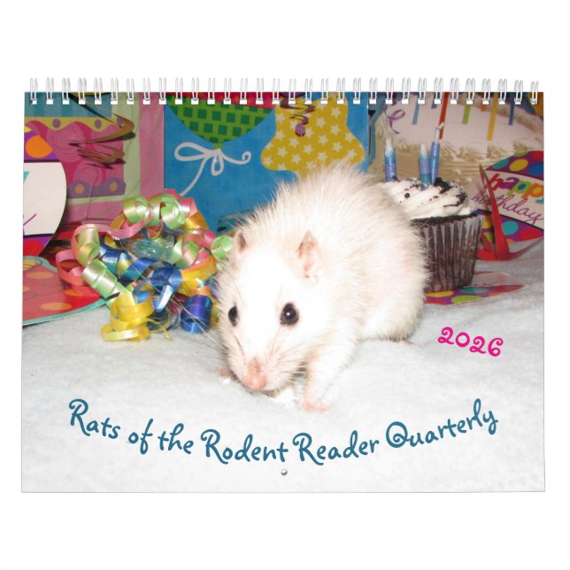 Calendrier 2026 RATS of the Rodent Reader Calendar B (Protection)