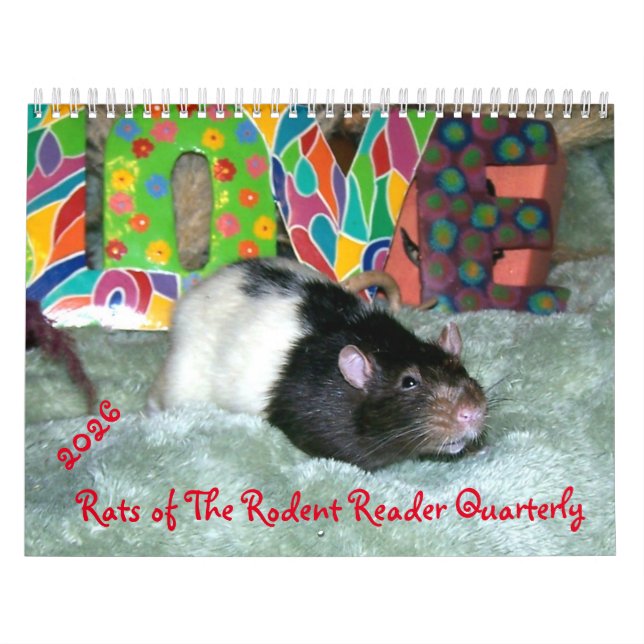 Calendrier 2026 RATS of the Rodent Reader Calendar I (Protection)