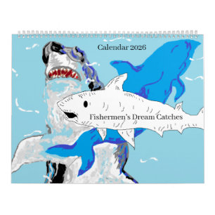 Calendrier 2026 Rêves de pêcheurs 