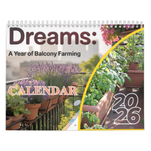 Calendrier 2026 Urbanisme Jardinage & Balcon Agric