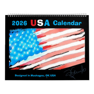 CALENDRIER 2026 USA