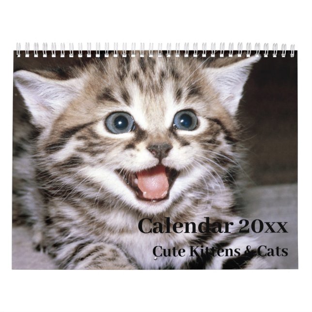 Calendrier 20xx - Cute Kittens and Cats (Protection)