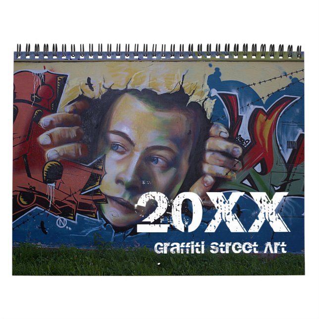 Calendrier 20xx d'art de rue de graffiti (Protection)