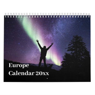 Calendrier 20xx - Europe