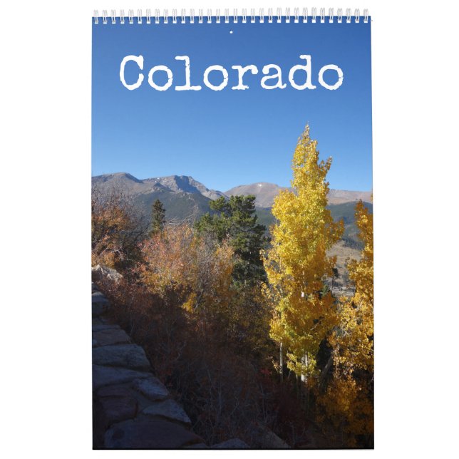 Calendrier 24 mois du Colorado (Protection)