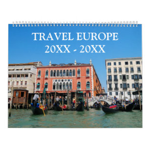 Calendrier 24 mois Travel Europe