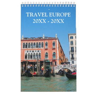 Calendrier 24 mois Travel Europe