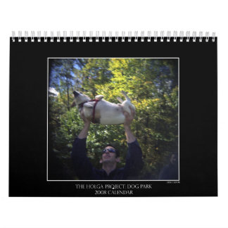Calendrier 2 de couleur de parc de chien