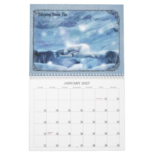 calendrier 2o12 (Jan 2027)