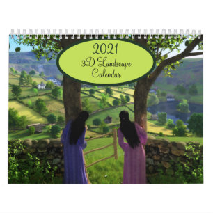Calendrier 3 D de Silverwebforge 2021