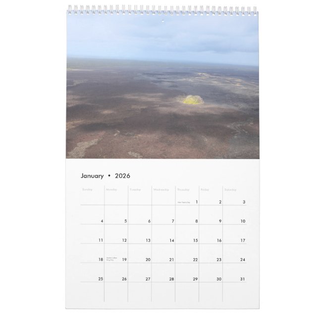 calendrier 3 d'Hawaï 2010 (Jan 2026)