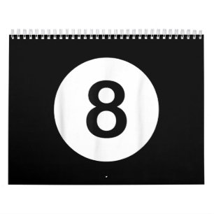 Calendrier 8 Ball pool Hall Tees, poison de Shark Lover