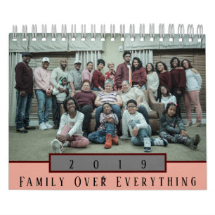 Calendrier à thème de la famille