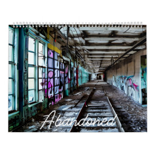 Calendrier Abandonné, Street Art, Espaces Perdus, Graffiti