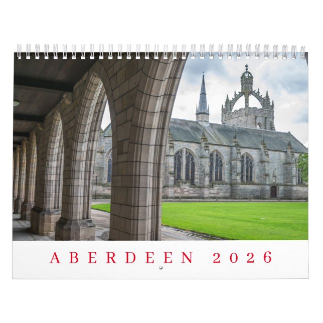 Calendrier Aberdeen 2026 (Protection)