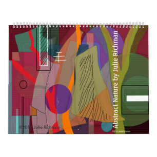 Calendrier abstrait d'images