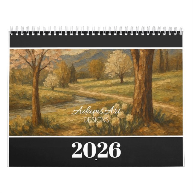 Calendrier AdamsArt 2026 Campagne d'automne (Protection)