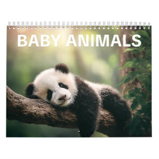 Calendrier Adorable Wildlife Photography | Baby Animals Wall