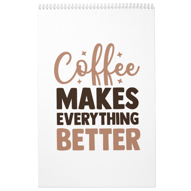 Calendrier Adressé au café (Protection)