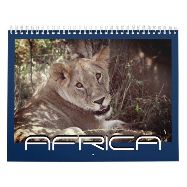 Calendrier afrique 2025 15 mois (Protection)