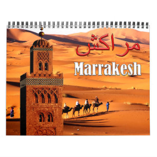 Calendrier Afrique - MARRAKECH - Maroc -