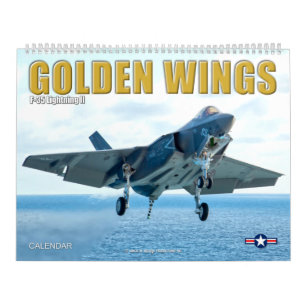 Calendrier AILES D'OR F-35B/C Éclair II