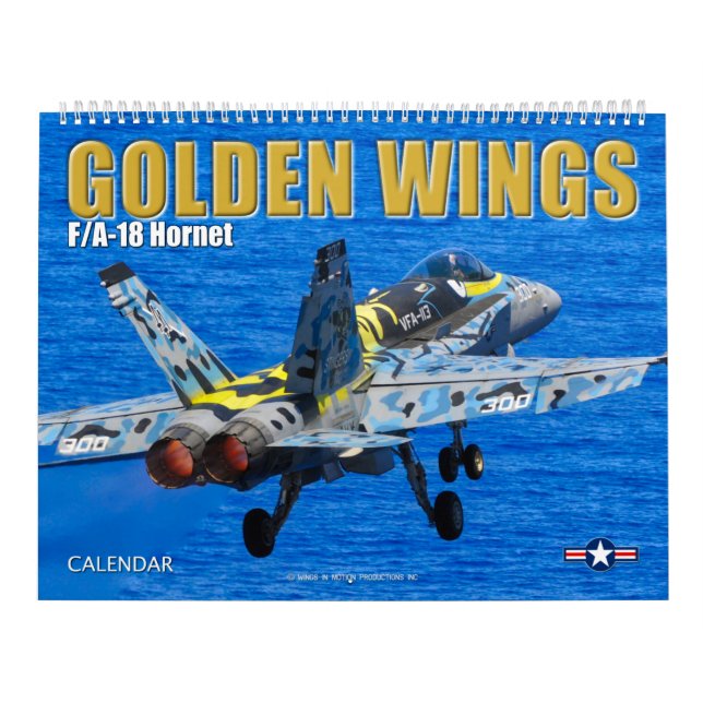 Calendrier AILES D'OR - F/A-18 Hornet (Protection)