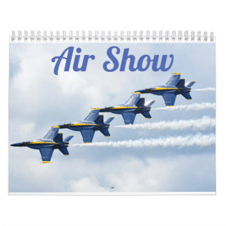 Calendrier Air Show Two Page MediumCalendar, blanc