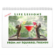 All Star Squirrel Calendar - New Life Lessons