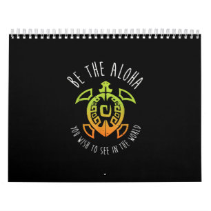 Calendrier Aloha de Hawaii